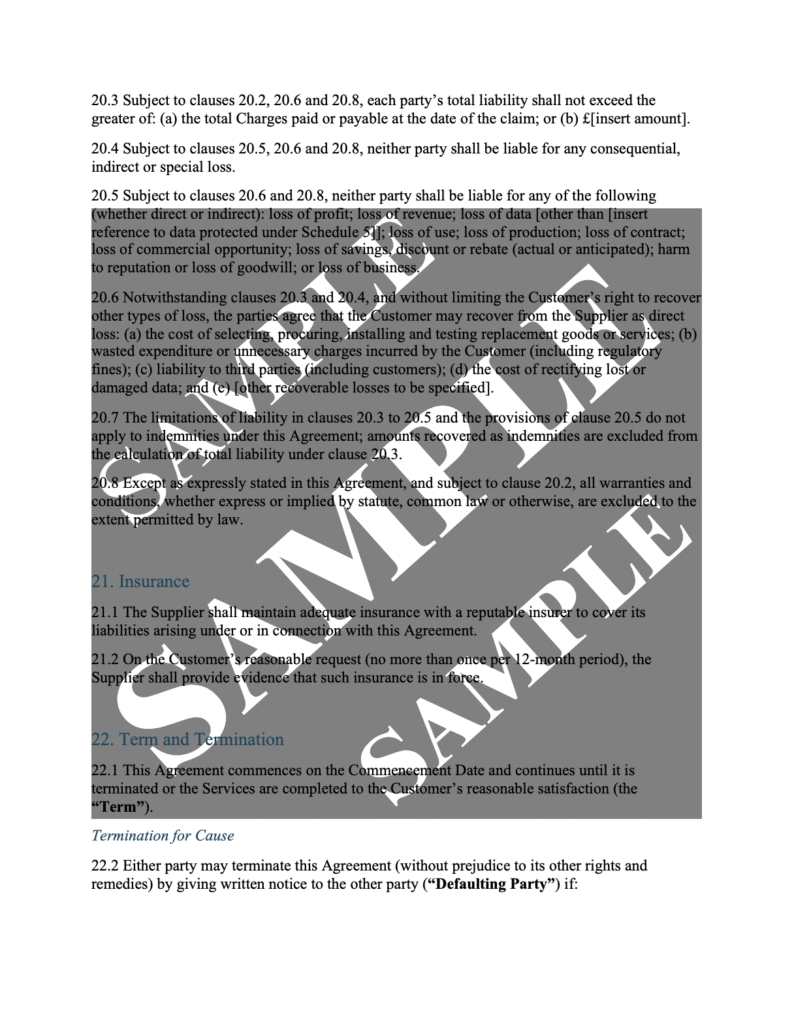 Agile Software Development Agreement Template, AttorneyWritten